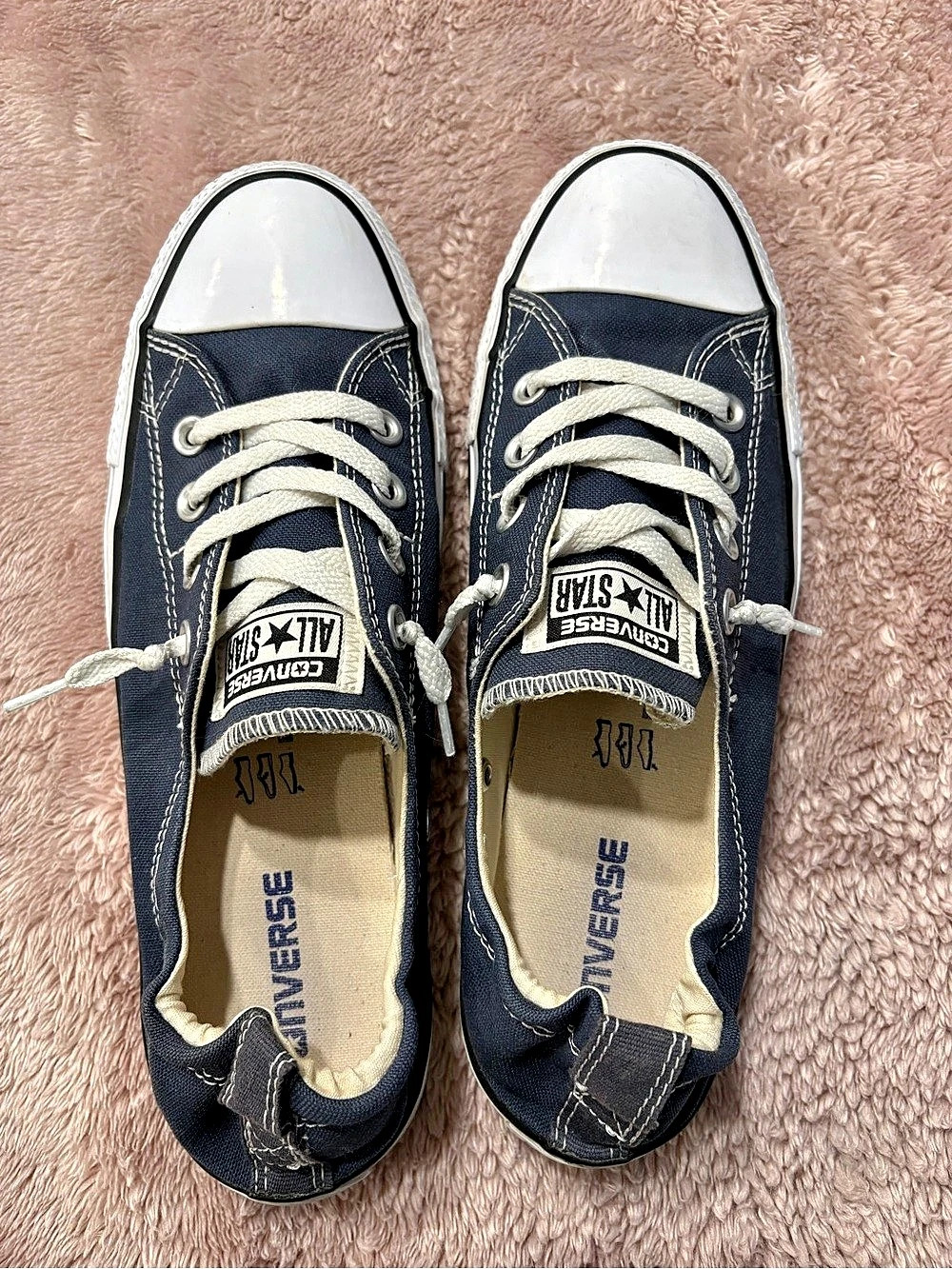Converse Chuck Taylor All Star Madison Low Top Sneakers Blue & White US 10